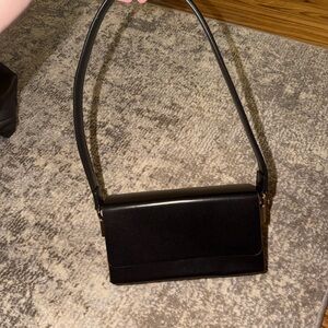 Classic Black Women's Shoulder Bag